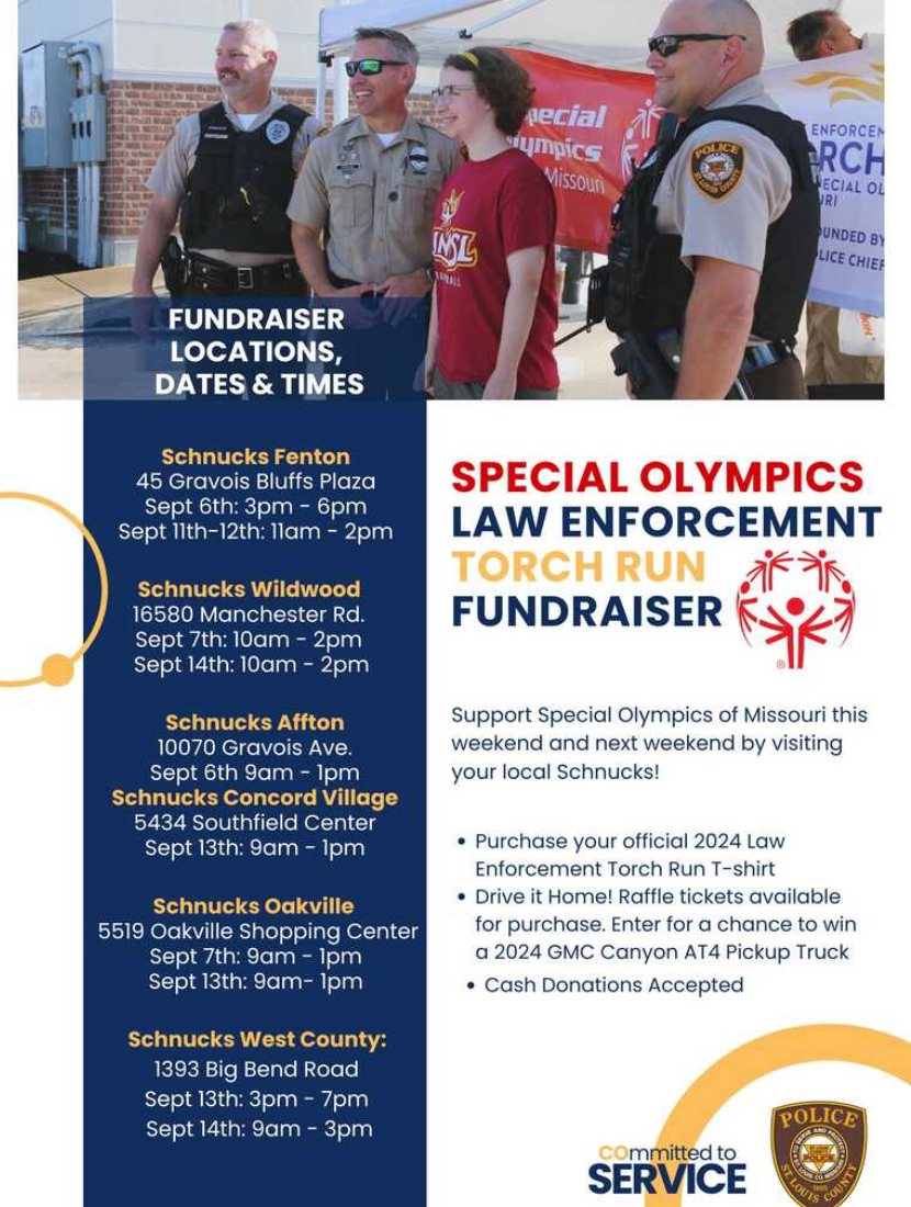 Special Olympics of Missouri Law Enforcement Torch Run Fundraiser 2024 begins